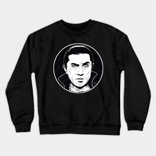 DRACULA (1931) (Circle Black and White) Crewneck Sweatshirt